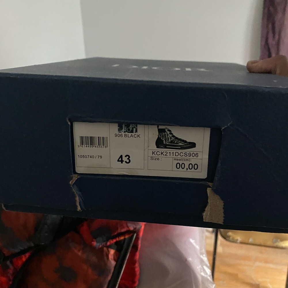 Dior shoes High top canvas